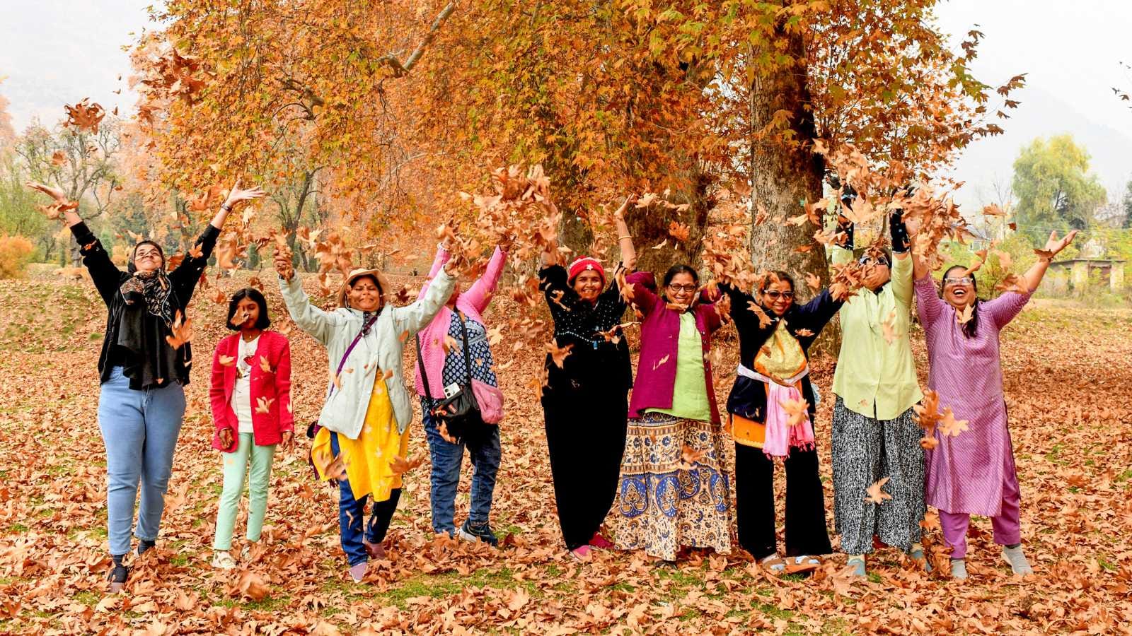 Autumn is a lesson for us Until old thoughts are eradicated there will be nothing new in life