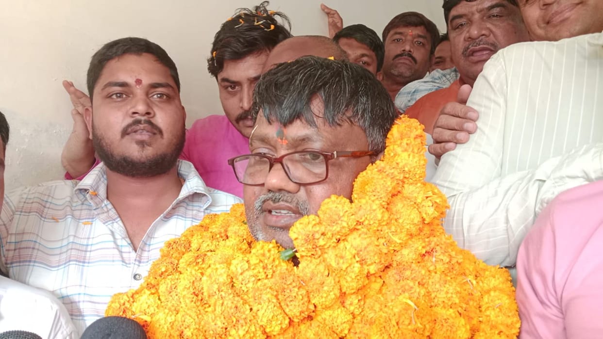 BJP District President Nandlal Gupta once again trusts the organization
