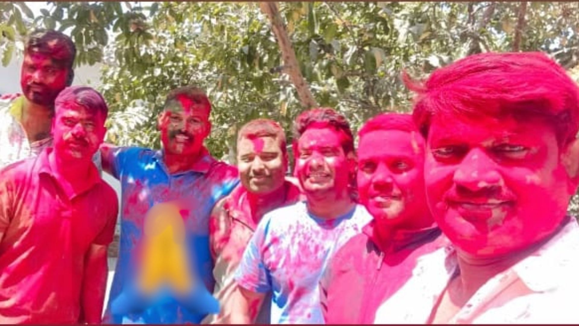 Policemen Celebrated Rangotsav In Varanasi Danced To Holi Songs Colors ...