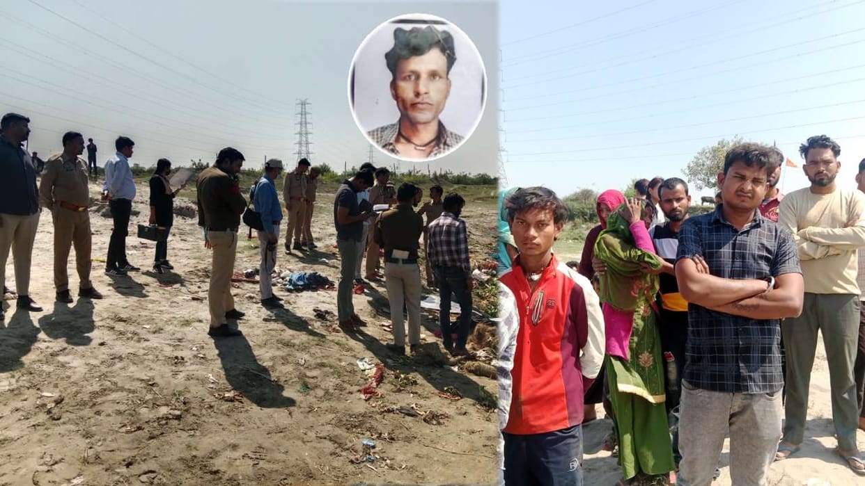 body of a laborer was found in the Yamuna river after 2 days in Loni