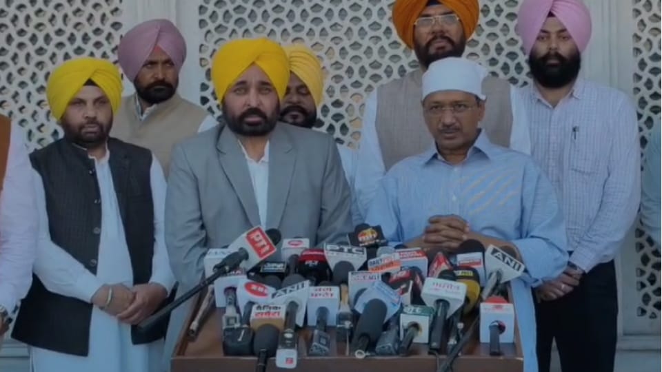 Kejriwal Vipassana ends: meeting with Punjab MLAs today, Chief Minister Bhagwant Mann reach Amritsar