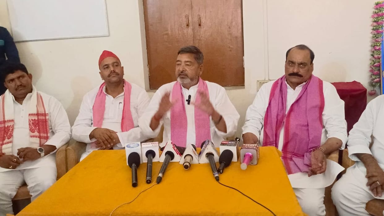 MP Virendra Singh said government is making two hundred families landless and homeless