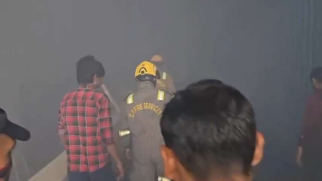 Fire in a garment company in Sector 63, Noida