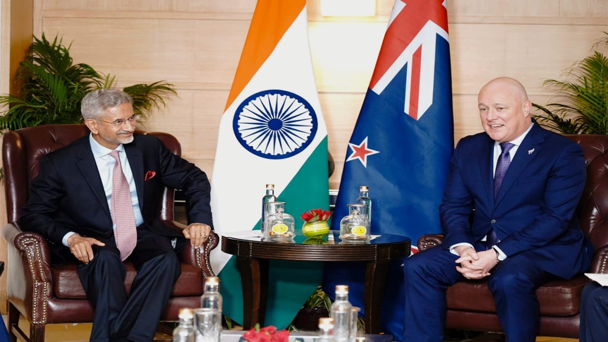 India important for New Zealand's prosperity, security: PM  Christopher Luxon News In Hindi