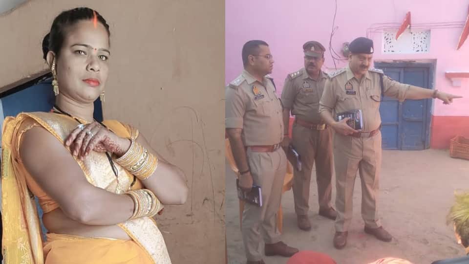 Woman murdered by slitting her throat in Prayagraj Body found naked