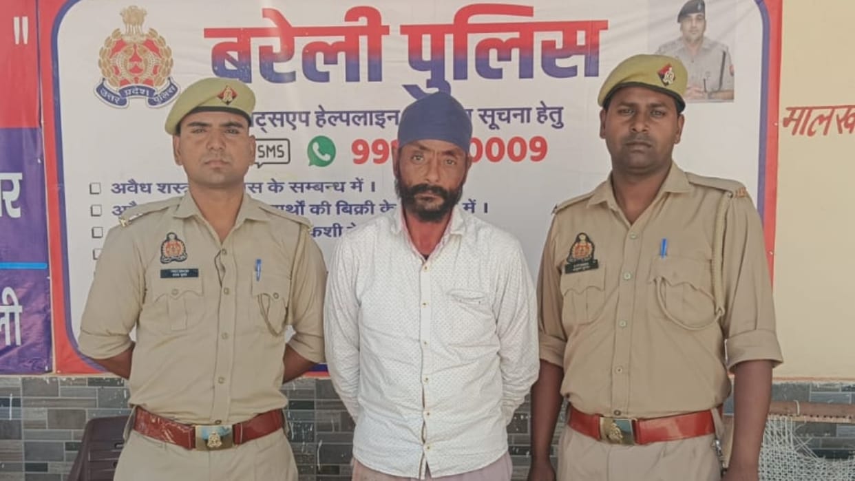 accused arrested for killing his brother by stabbing him with dagger in bareilly