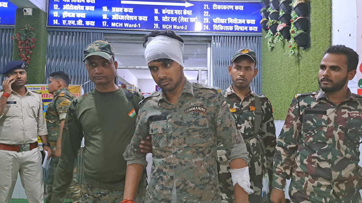 Bihar News: Munger Bihar Police team attacked again, many injured, constable injured