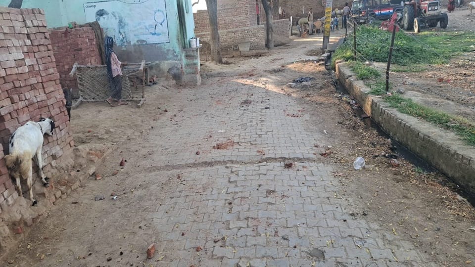 Stampede occurred due to stone pelting and fighting between two parties