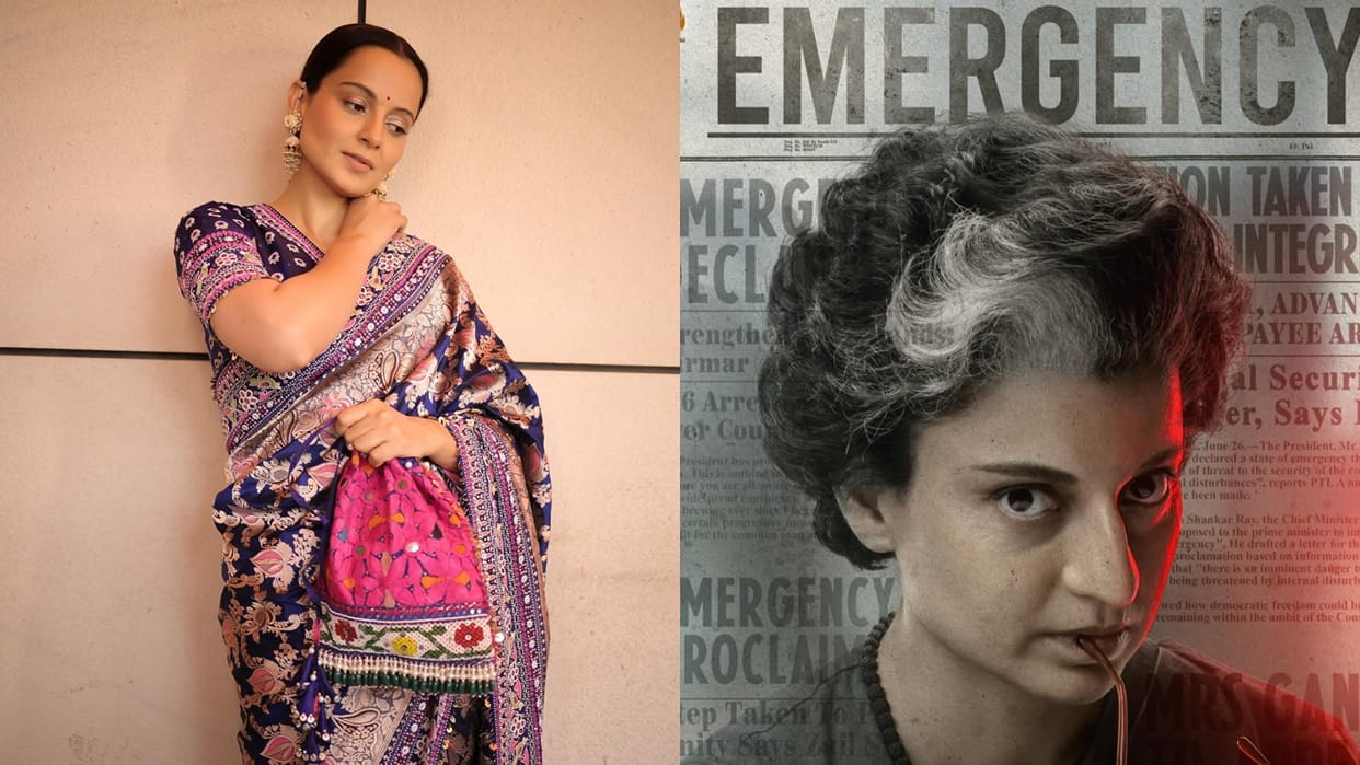 Actress kangana ranaut gets appreciation note for her film emergency from opposite party