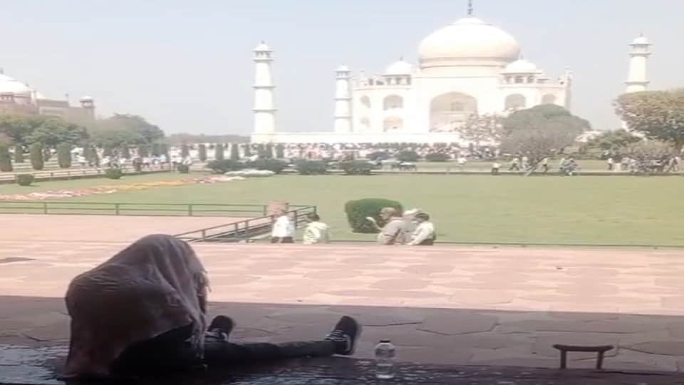 Such disaster befell Taj Mahal stampede among tourists some sat covering their faces while others had to run