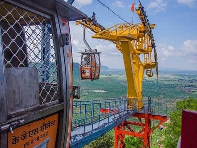 Maihar Temple: The ropeway of Maa Sharda Devi temple will be closed for nine days from today