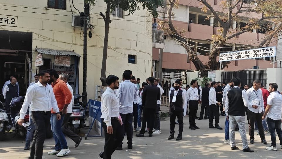 Rohtak District Bar Election Voting is being held for four posts