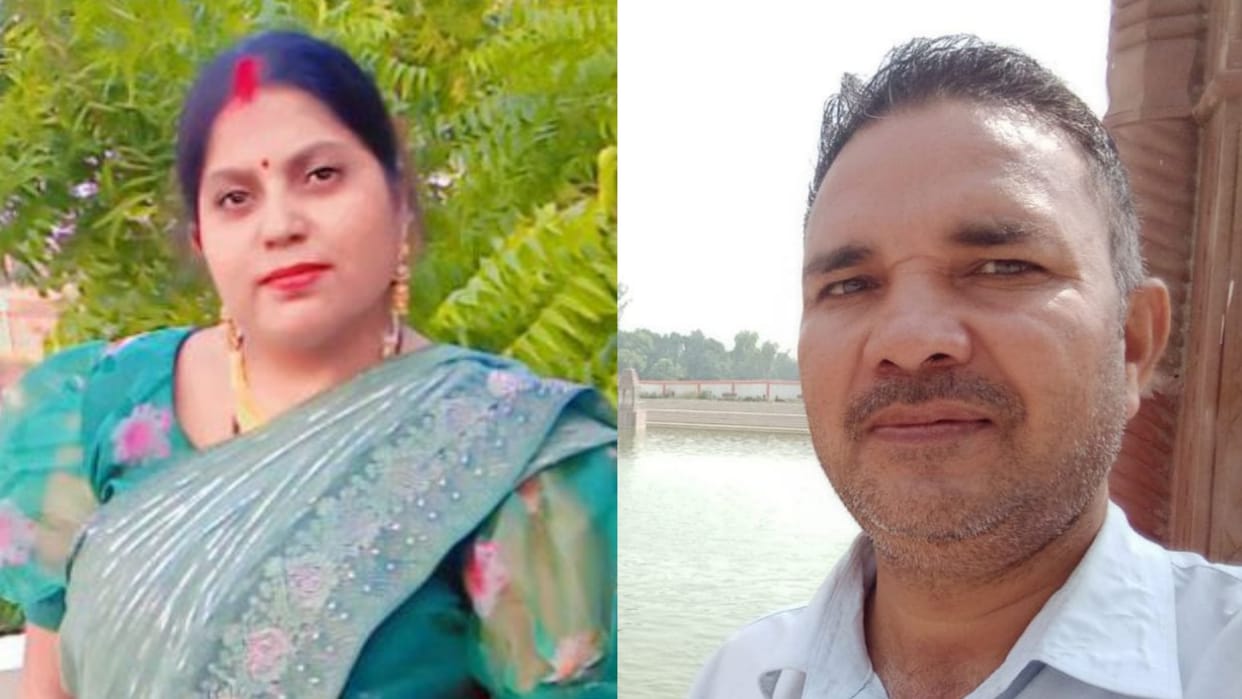 The wife also died due to the shock of her husband's death in Ambedkarnagar.