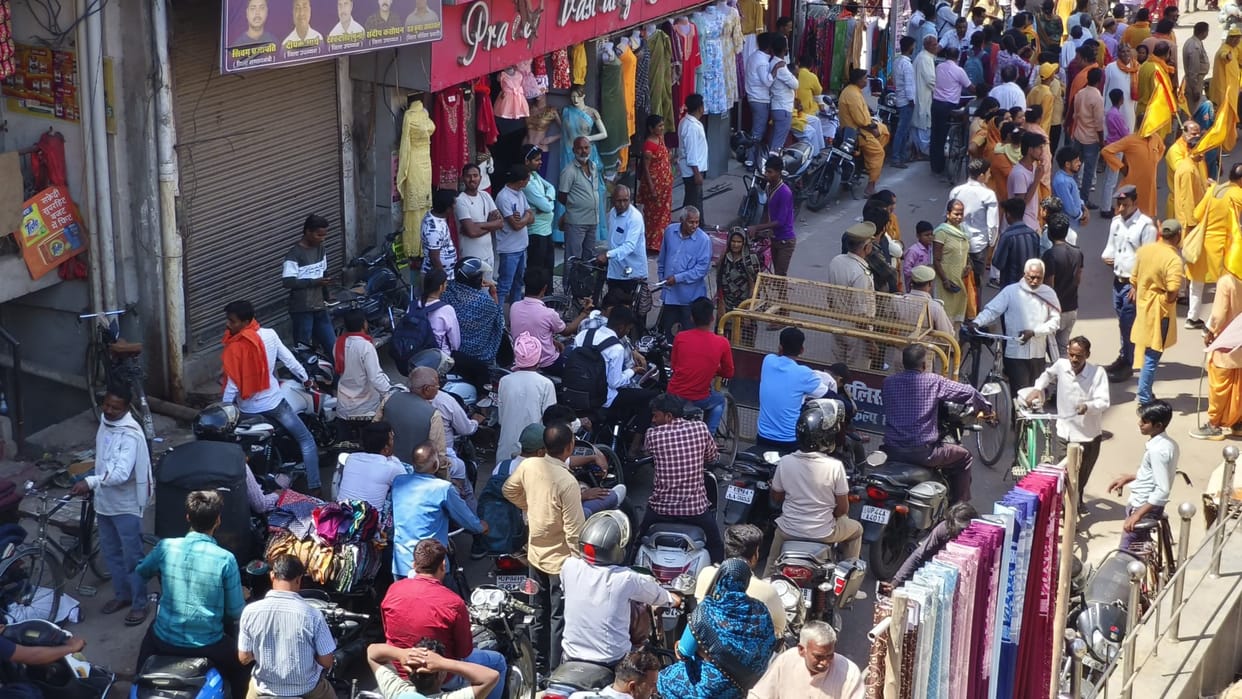 Amethi: There was no planning, Kalash Yatra took place, traffic jam for two hours
