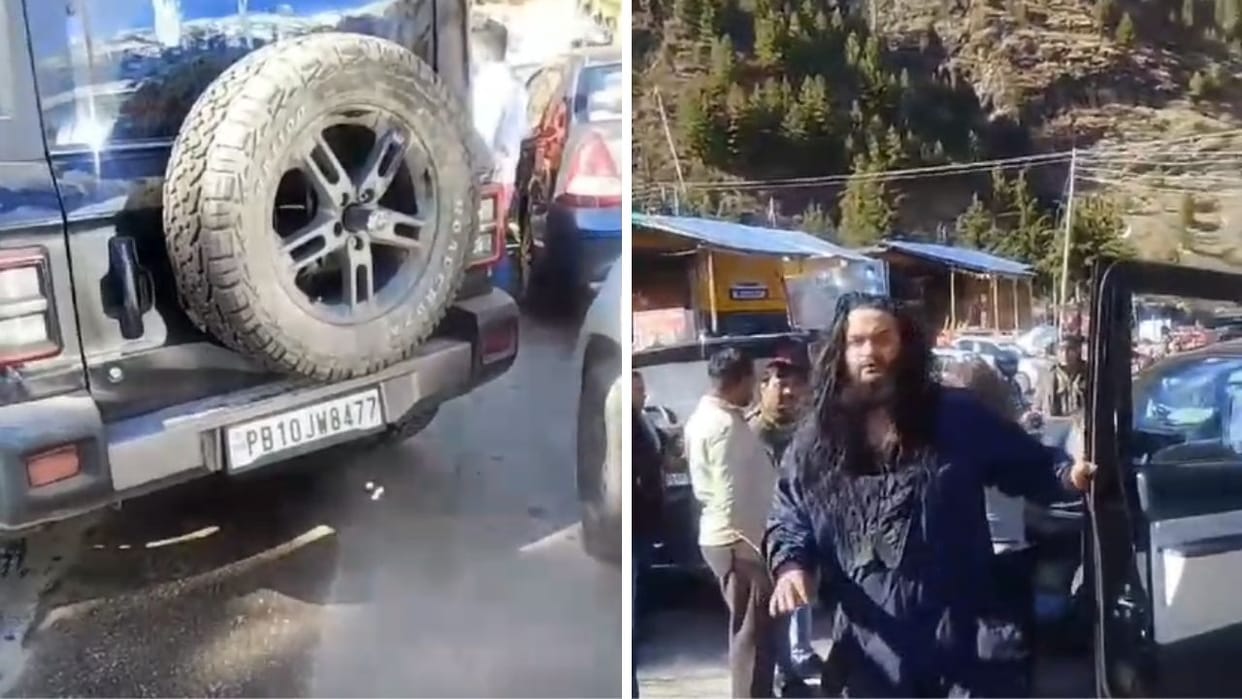 Himachal News Drunk Punjab tourist Himachal Pradesh Police issued a challan of Rs 27500