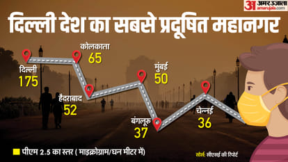 Delhi's air dirtiest among Indian megacities by wide margin: CSE report, News in hindi