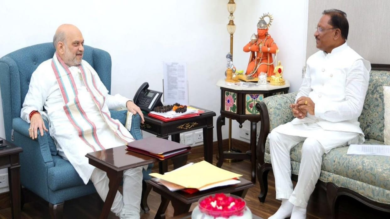 Chief Minister met Union Home Minister Amit Shah, apprised him of the success of the new rehabilitation policy