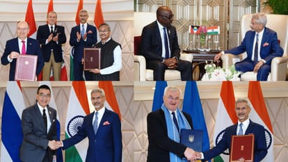 Jaishankar meets UK NSA; interacts with counterparts from Nepal, Thailand, Latvia, other countries Hindi News