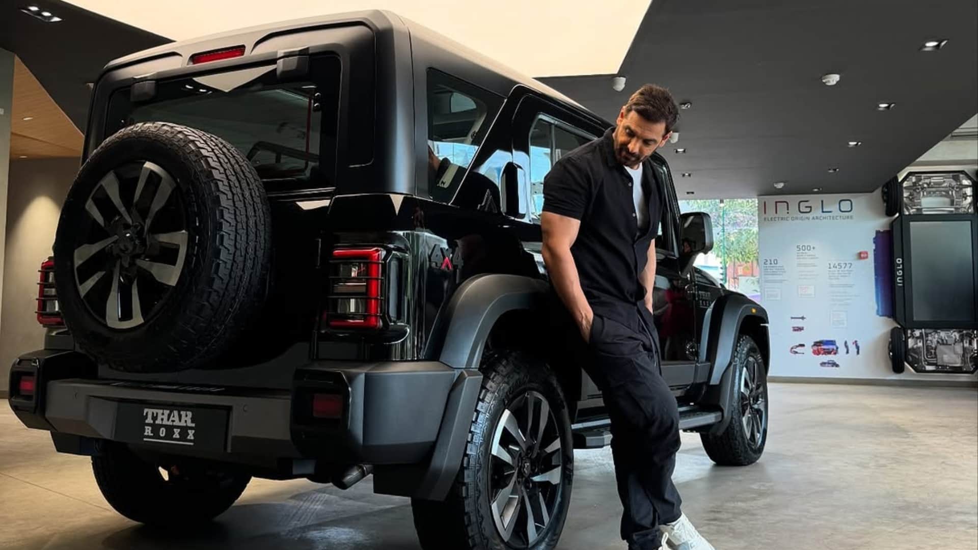 John Abraham Adds Swanky Mahindra Thar Roxx To His Latest car Collection Guess Its Price?