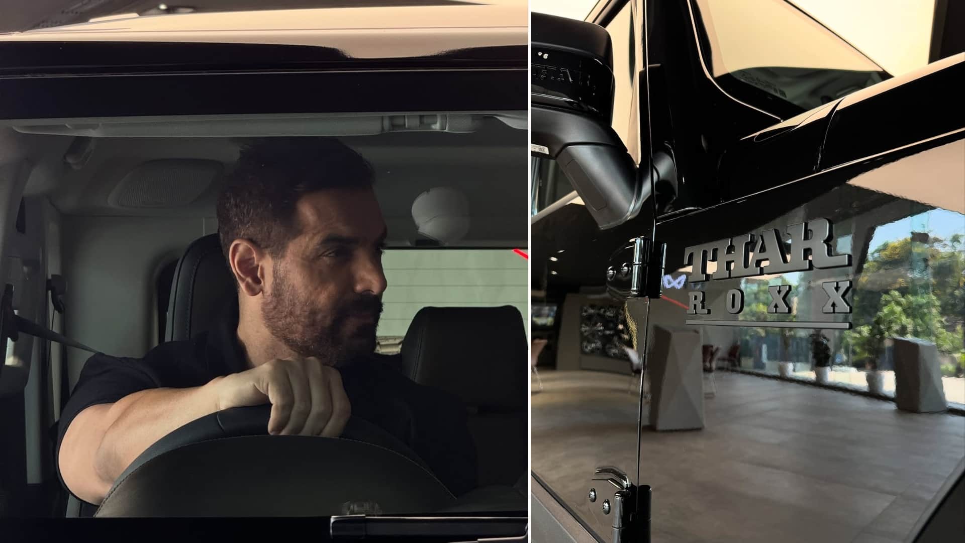John Abraham Adds Swanky Mahindra Thar Roxx To His Latest car Collection Guess Its Price?