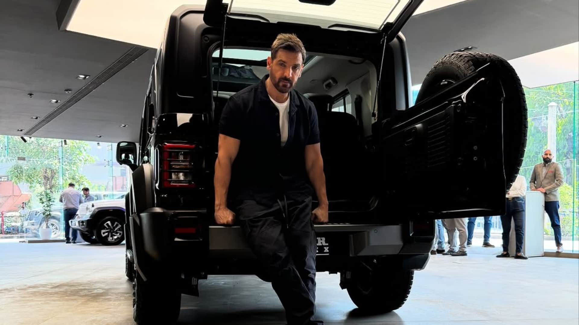 John Abraham Adds Swanky Mahindra Thar Roxx To His Latest car Collection Guess Its Price?