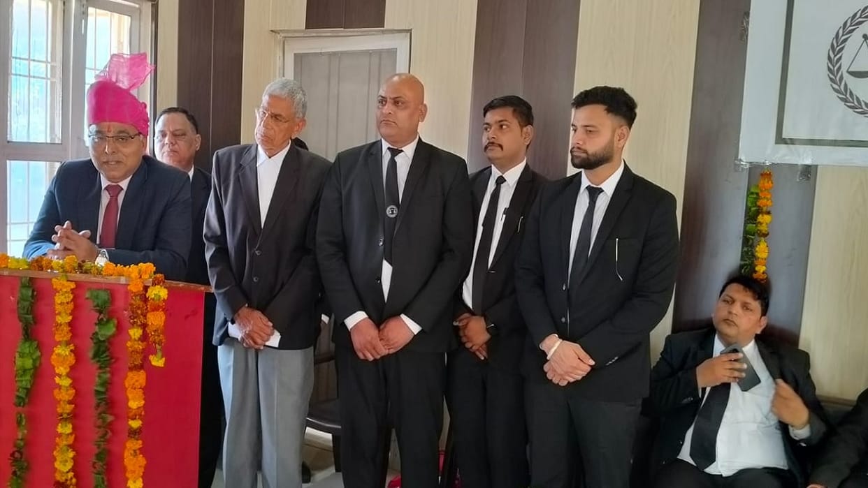 High Court Justice Rajesh Bhardwaj reached Rewari, arrival of women in legal profession is a positive sign
