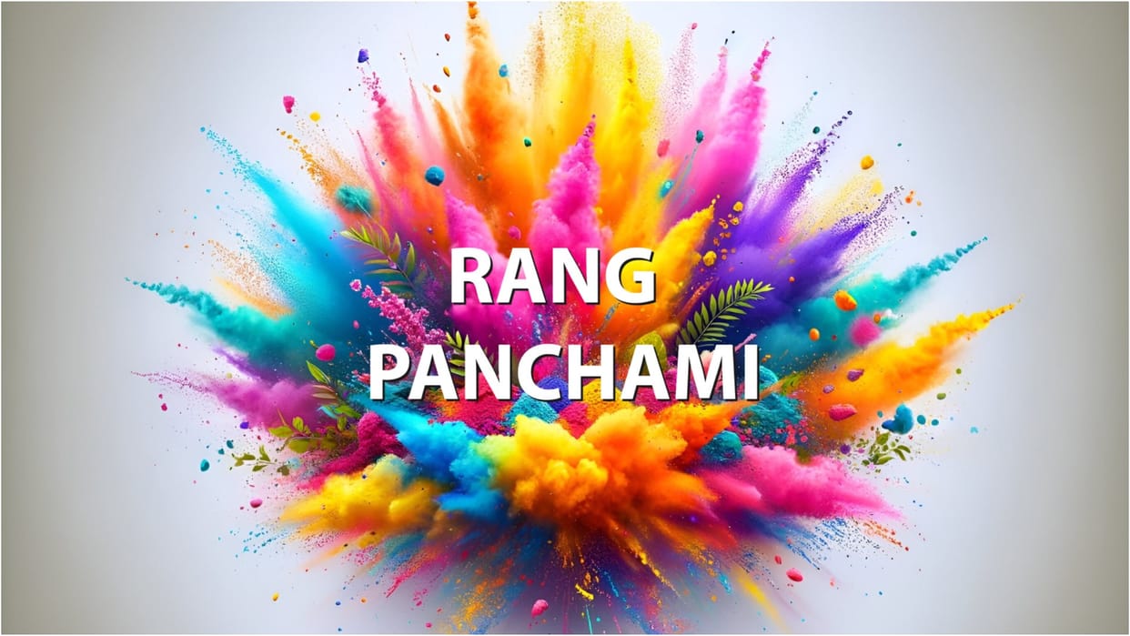 Rang Panchami 2025 Wishes Shayari Slogan Messages Images Wallpapers Whatsapp Status in hindi