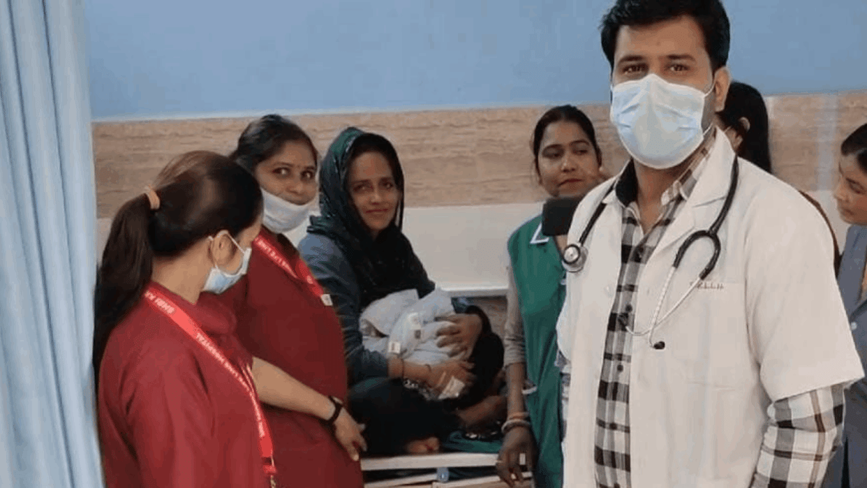 Seema Haider gave birth to a baby girl, Sachin gets his first child