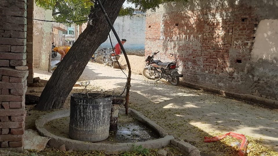 Submersible installed in government hand pump