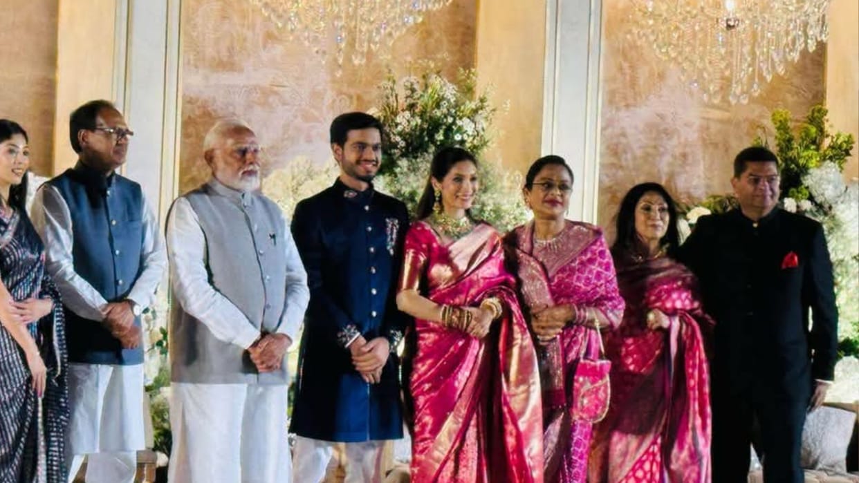 Celebrities from politics, business and other fields attended reception of Shivraj's two sons in Delhi