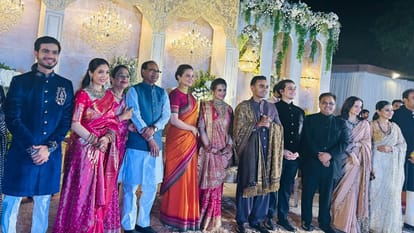 Celebrities from politics, business and other fields attended reception of Shivraj's two sons in Delhi