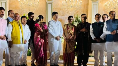Celebrities from politics, business and other fields attended reception of Shivraj's two sons in Delhi
