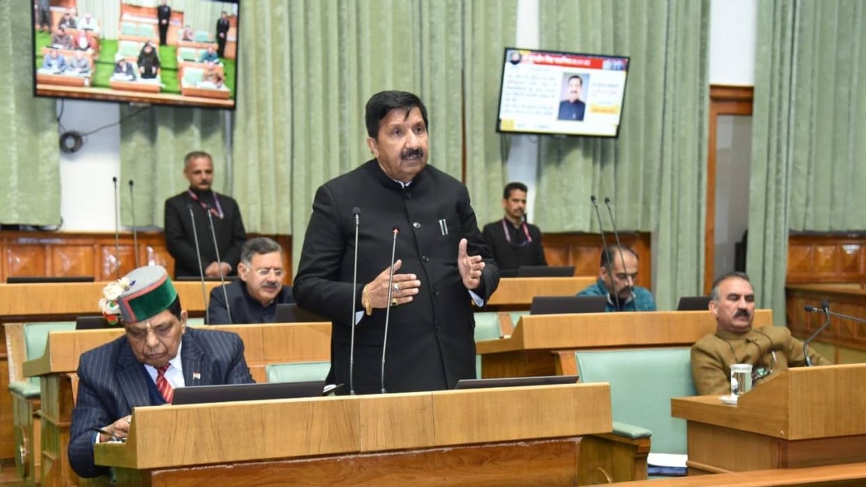 Himachal Assembly Session Mukesh Agnihotri said no amount sanctioned for Pathankot Jogindernagar railway line