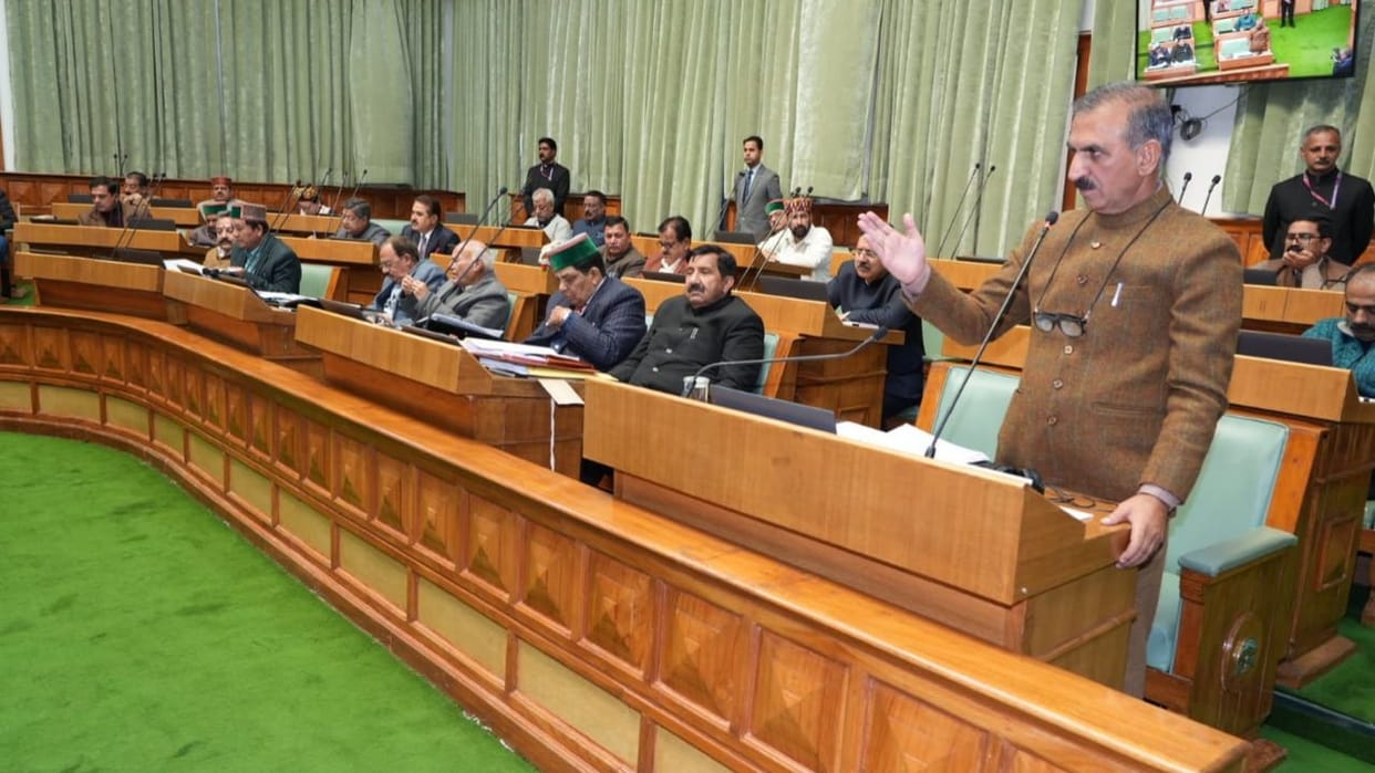 Seventh day of Himachal Vidhansabha budget session cm sukhvinder singh sukhu Discussion on the budget