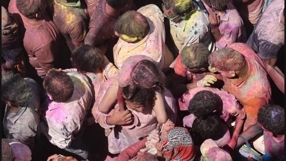 Indore Rangpanchami Ger festival photo video 2025
