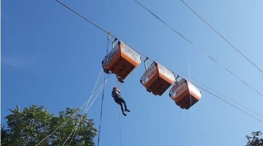 Case filed against four company officials after accident at Barsana ropeway
