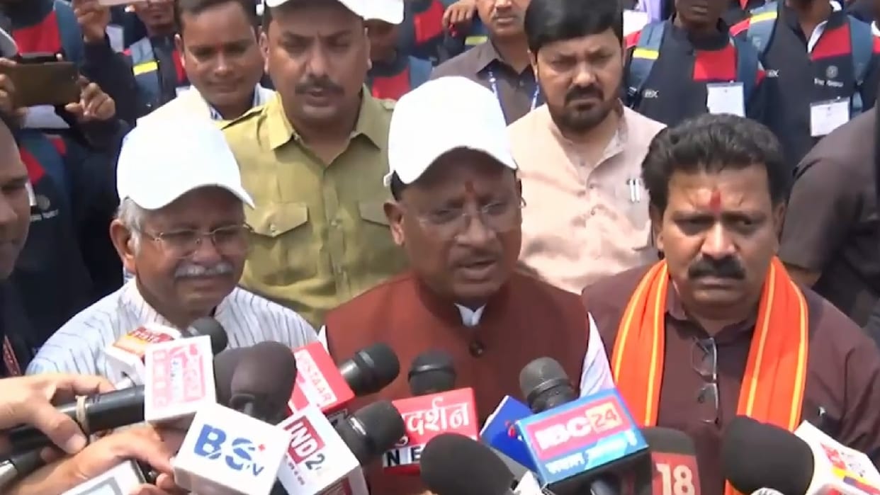 CM Vishnudeo Sai spoke on elimination of Naxalism