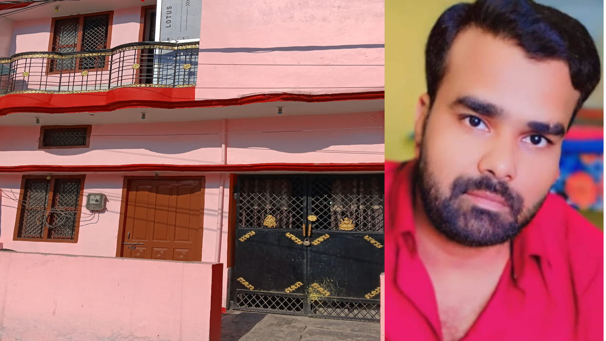 Son killed his mother in Gorakhpur, injury marks on face and neck