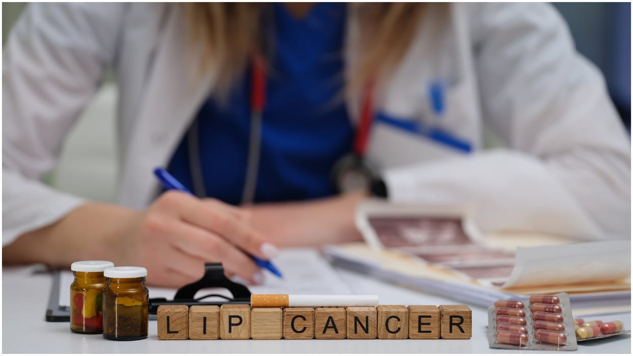 world oral health day 2025 Lip Cancer Symptoms Causes And Treatment in hindi