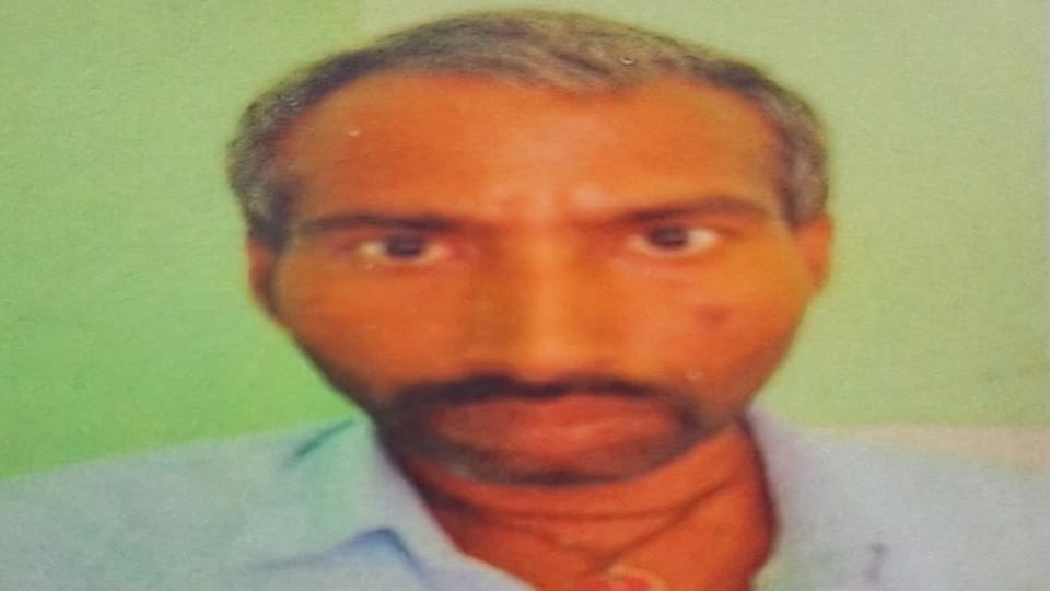 Farmer dies due to collision with container