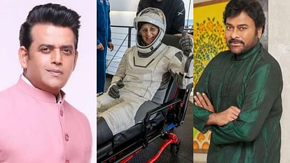 Ravi kishan chiranjeevi and other celebs welomes sunita williams return to earth after 9 months