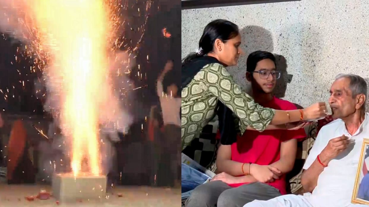 Sunita Williams return was celebrated in her native village
