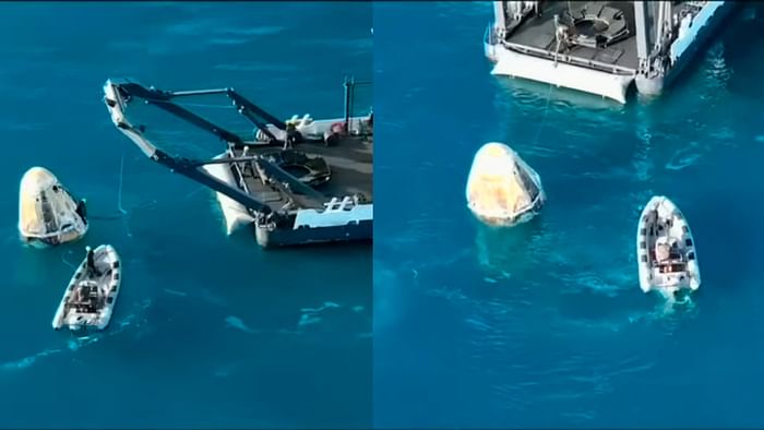 US Florida Sunita Williams Barry Wilmore astranauts Return ISS NASA SpaceX Dragon Splashdown Updates photos