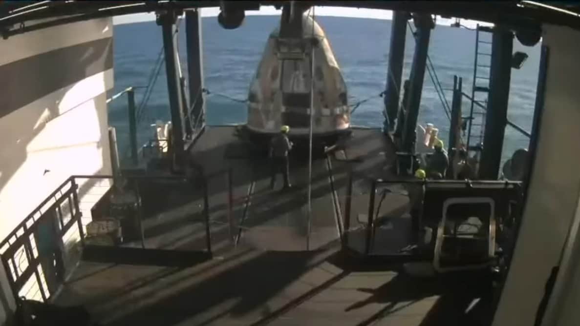US Florida Sunita Williams Barry Wilmore astranauts Return ISS NASA SpaceX Dragon Splashdown Updates photos