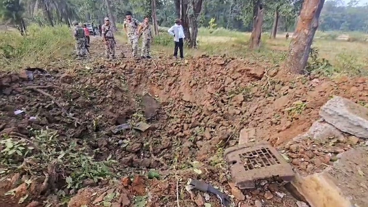 Naxalites carried out IED blast in Narayanpur