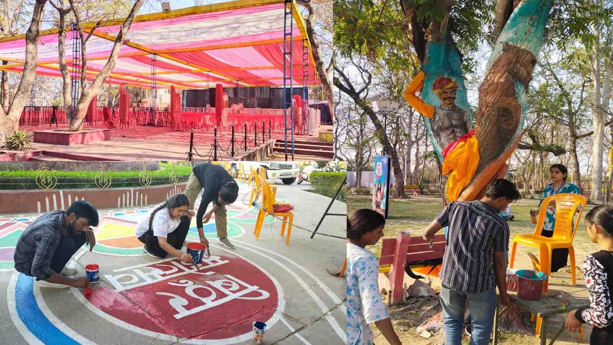 Bithoor festival: Jalota's bhajans will make the event a hit, DM inspected the preparations for the program