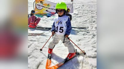 Chamoli News Two-day state level Himalayan Cup skiing championship begins in Auli