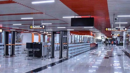 Security machines installed at five metro stations from Chunniganj to Kanpur Central