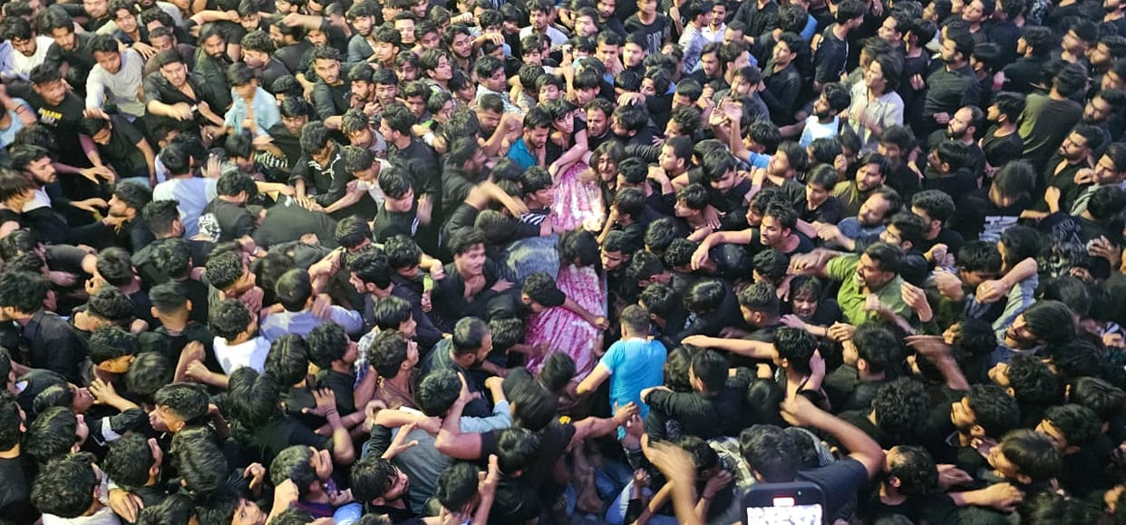 Gillim's coffin procession took place amid sobs in Lucknow.