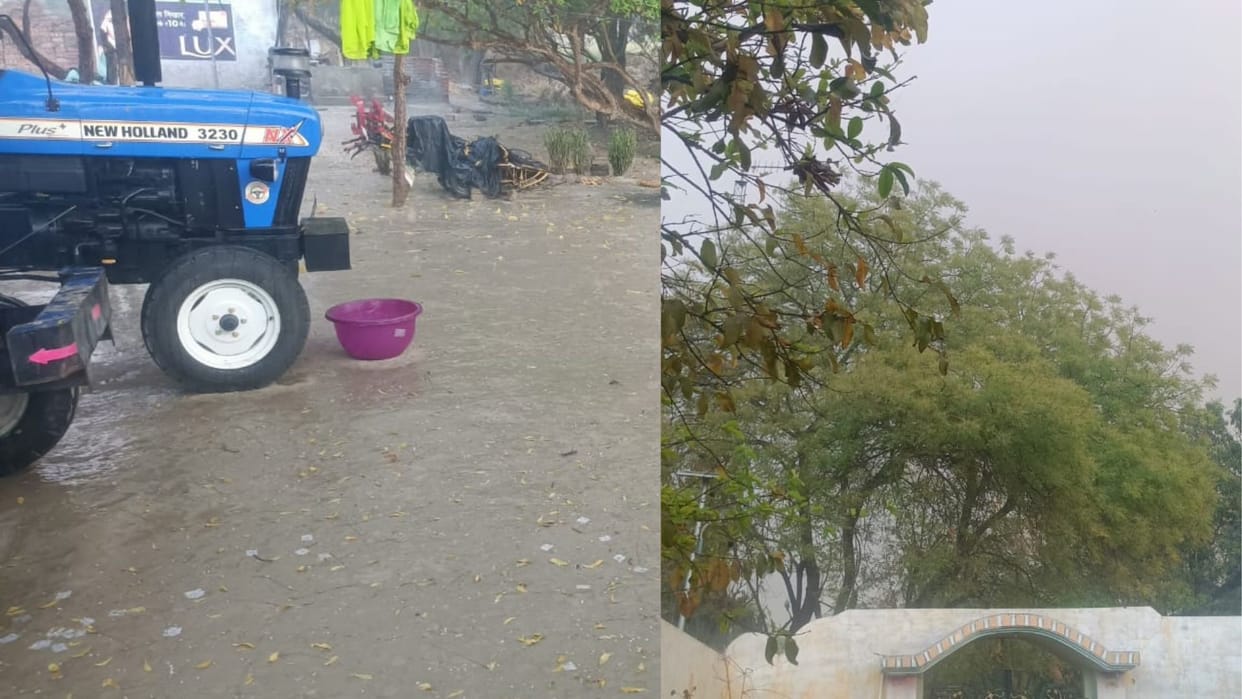 Weather changed effect of western disturbance